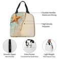 thumbnail image 4 of Salouo Starfish On The Sand Beach for Unisex Lunch Bag Leakproof Lunch Tote Large Capacity Reusable Insulated Lunch Box Cooler Lunch Container for Work/Office/Picnic/Travel-Black, 4 of 8