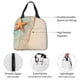 thumbnail image 4 of Easygdp Starfish On The Sand Beach Bolsa Térmica Premium - Tela Oxford Impermeable, Gran Capacidad, Bolsillo Frontal, Unisex para Trabajo, Escuela, Actividades al Aire Libre y Picnics, 4 of 8