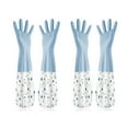 thumbnail image 1 of Reusable Household Gloves, Rubber Dishwashing gloves, Extra Thickness, 1 of 5
