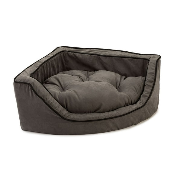 Snoozer Luxury Overstuffed Corner Dog Bed