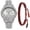 Silver, variant on Women's Men's Hip Hop Wrist Watch Unisex Crystal Rhinestone Watch Iced Out Watch