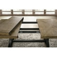thumbnail image 5 of Roundhill Furniture Birmingham 30'' Height 8-Piece Dining Set, Up to 8 Seats, Driftwood, 5 of 10