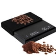 thumbnail image 1 of Mini Coffee Scale with Timer, 2kg/0.1g Accurate 3 Modes Type-C Rechargeable Portable Digital Scale for Espresso and Pour Over Coffee with Silicone Insulation Cover, 1 of 9