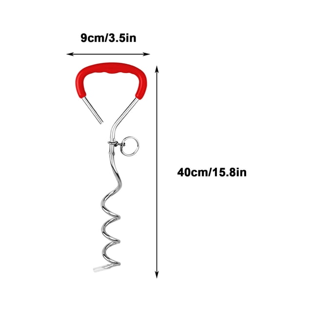 Tie Out Stake For Dogs Secure And Dog Stakes For Outdoor Activities And Training