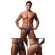 thumbnail image 5 of Calzoncillos breves de seda helada para hombres Cintura baja U Tanga convexa Ropa interior sólida Café, 5 of 5