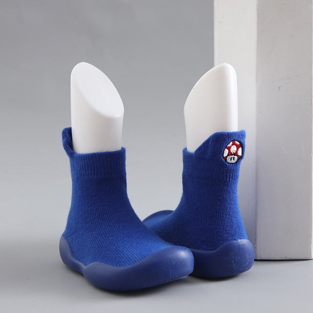 Zapatos de leopardo para bebé Unisex, pantuflas para niños, viñetas de animales, primeros pasos para niños, calcetines de suelo de goma suave para niños, zapatos Tan Jianjun unisex