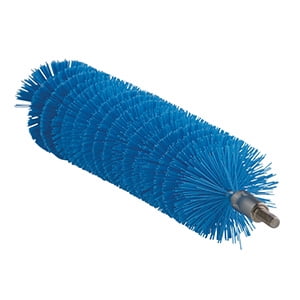 Vikan Ø1.6" Tube Brush for Flex Rod- Medium - Blue (3 Units)