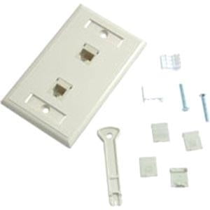Epson Rj12 Switch C2G 27419 C2G Cat5E RJ45 with Cat3 RJ12 Configured Wall Plate - Ivory - RJ-12 Phone - Ivory ()