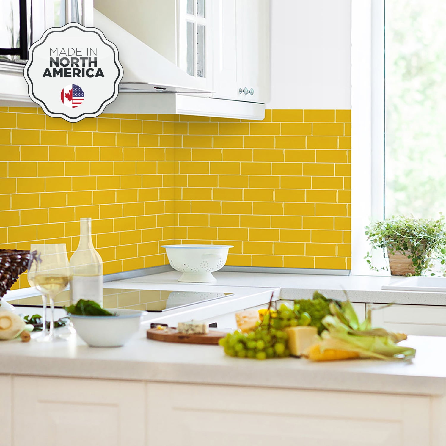 Smart Tiles - Peel and Stick Backsplash Tiles - Premium 3D Kitchen and Bathroom Tile