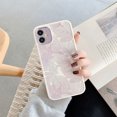 thumbnail image 3 of pitrice Phone Cover TPU Phone Case Shock-proof Leaf Printed Mobile Protector, Large Leaf, Replacement for iPhone 11 Pro, 3 of 9