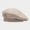 Khaki, variant on Pink Berets for Women Men Solid Color Knitted Wool Warm Beret Casual Shade Fall and Winter Hat