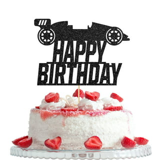 Mini Race Car Fondant Cake Toppers, Handmade Edible Sports Car Cake  Decorations, Birthday Cake, Race Car Party Decorations, car cake