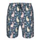 thumbnail image 3 of Balery Cute Rabbit Floral Traje de Baño Estilo Hawaiano para Hombre, Shorts de Secado Rápido con Bolsillos-3X-Large, 3 of 6