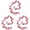 Hot Pink, variant on ZTTD 1Pcs 7.5FT Cherry Blossom Flowers Garland for Spring Decoration Artificial Flower Garland Silk Sakura Vines Hanging for Wedding Party Valentine Japanese Home Decor