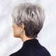 thumbnail image 5 of Xihbxyly Peluca Europea Corta y Rizada, Estilo Abuela Gris, Fibra Suave de Aspecto Natural, Gorro de Encaje Transpirable, Ideal para Fiestas, Solución Capilar Versátil, Fácil Mantenimiento., 5 of 7
