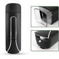 thumbnail image 3 of Dispensador de jabón CHAO de pared para Baño y cocina Botella de plástico negro, 3 of 5
