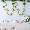 thumbnail image 4 of QUMIIRITY Guirnalda Floral Falsa Con Textura Para Decorar Y Eventos, 4 of 6