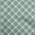 thumbnail image 1 of oneOone Silk Tabby Dusty Teal Green Fabric Plaid Craft Projects Decor Fabric Printed By The Yard 42 Inch Wide, 1 of 4