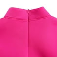 thumbnail image 7 of Womens Cocktail Dresses Plus Size Women's Evening Dress Women Versatile Fashion Long Sleeved Waist Retraction Solid Split 3/4 Sleeve Waist Wrapped Large Hem Long Dress Hot Pink M, 7 of 7