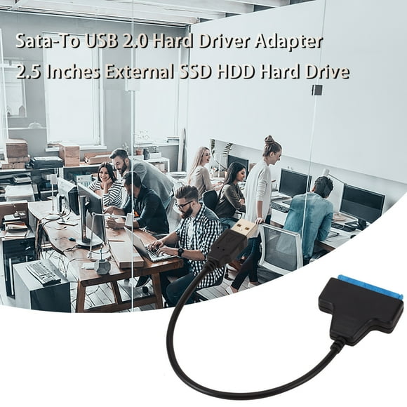 RYRDWP Sata-To USB 2.0 Hard Driver Adapter SSD HDD Hard Drive