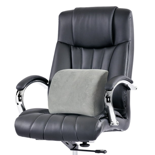 Doolland Comfortable Lumbar Support Pillow For Office Chair Memory Foam Back Support Cushion To Relief Lower Back Pain