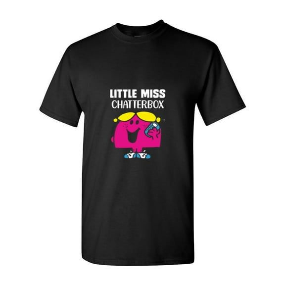 Little Miss Chatterbox A Funny Sarcastic And Talkative Humor Unisex T-Shirt, up to size 5XL
