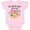 AD-Pink, variant on My Great Aunt Loves Me with Cute Kitten and Flowers Boys or Girls Baby Bodysuit