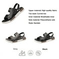 thumbnail image 7 of CHICVOMEY Men's Sandals Summer Slide Sandals for Men with Soft Latex Cushion Comfortable Outdoor Beach Shoes for Walking Travel, 7 of 7