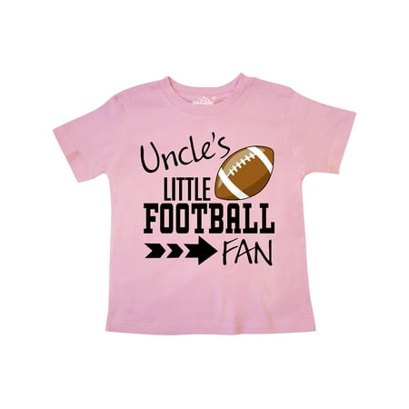 

Inktastic Uncle s Little Football Fan Gift Toddler Boy or Toddler Girl T-Shirt