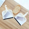 thumbnail image 5 of FONDOTIN 2-Pack Small Whisk Broom Dust Brush White Plastic Handheld Cleaning Brush for Back to School and Everyday Use, 5 of 8