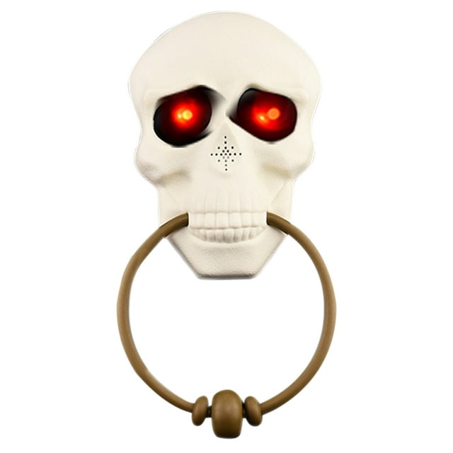 Control táctil leyfeng Calavera Timbre Decoración Halloween con sonidos de miedo