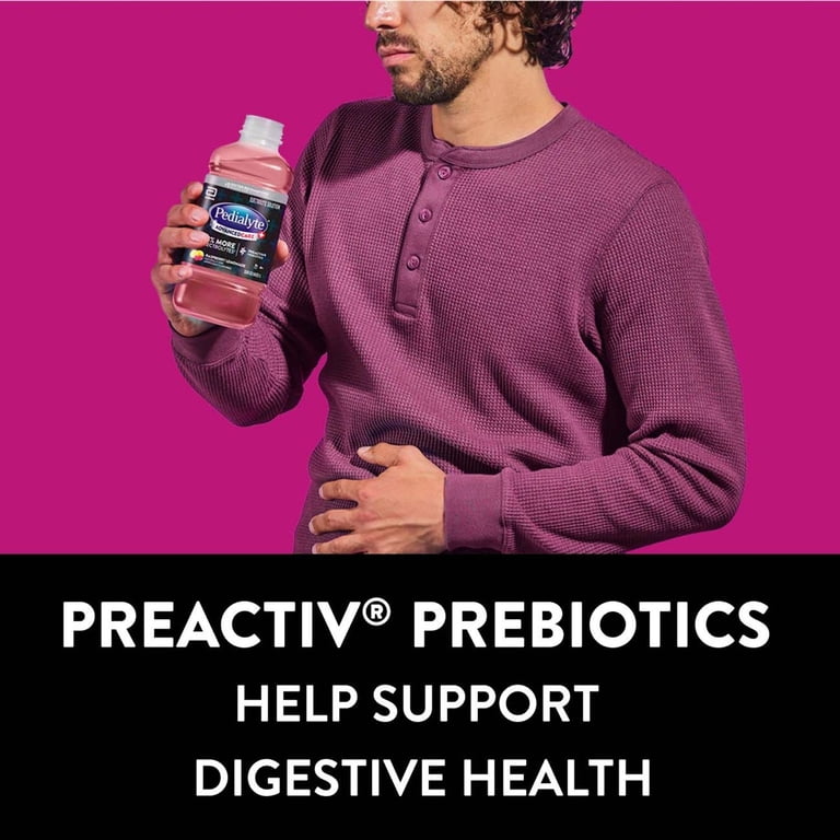 Pedialyte AdvancedCare Plus Drink, Raspberry Lemonade, 1L, 4 Pack photo 7