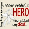 thumbnail image 3 of CafePress - Heaven Needed A Hero Lung Cancer Light T Shirt - Men's Classic Graphic T-Shirt, 3 of 4