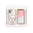 thumbnail image 5 of i-Blason Cosmo - Protective case for cell phone - MagSafe compatibility - thermoplastic polyurethane (TPU) - marble pink - 6.1" - for Apple iPhone 13 Pro, 5 of 7