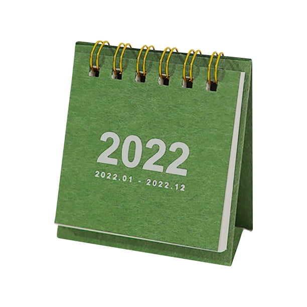 Fiudx Liquidación De Ofertas Flash Calendario De Escritorio Creativo 2022, Bloc De Notas Portátil Para Estudiantes, Decoración De Calendario
