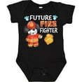 thumbnail image 3 of Inktastic Future Fire Fighter with Cute Dalmatian Dog Boys or Girls Baby Bodysuit, 3 of 5