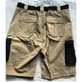 thumbnail image 4 of Kalauyu Men's Cargo Shorts Color-Block Multi-Pocket Tactical Multifunctional Quick-Dry for Outdoor Shorts, 4 of 5