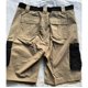 thumbnail image 3 of Ceisia Men's Tactical 5-Quarter Pants - Gift Multifunctional Breathable Waterproof Windproof Multi-Pocket Workwear Outdoor Sports Shorts with Adjustable Elastic Waist, 3 of 5