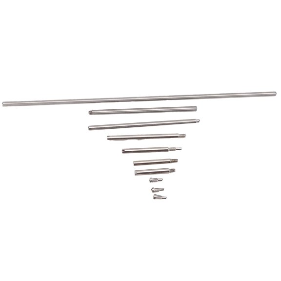 Set de Mantenimiento de Piccolos, Kit de Herramientas de Resaración de Piccolo Kit de Acero Resistente Al Desgaste Varios Tamamos para Instrumentos de Viento Dañado