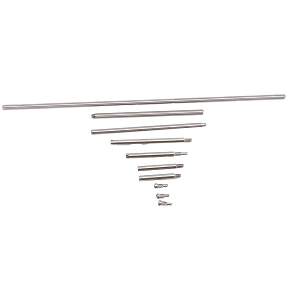 Set de Mantenimiento de Piccolos, Kit de Herramientas de Resaración de Piccolo Kit de Acero Resistente Al Desgaste Varios Tamamos para Instrumentos de Viento Dañado