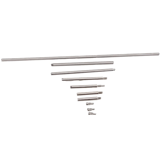 Set de Mantenimiento de Piccolos, Kit de Herramientas de Resaración de Piccolo Kit de Acero Resistente Al Desgaste Varios Tamamos para Instrumentos de Viento Dañado