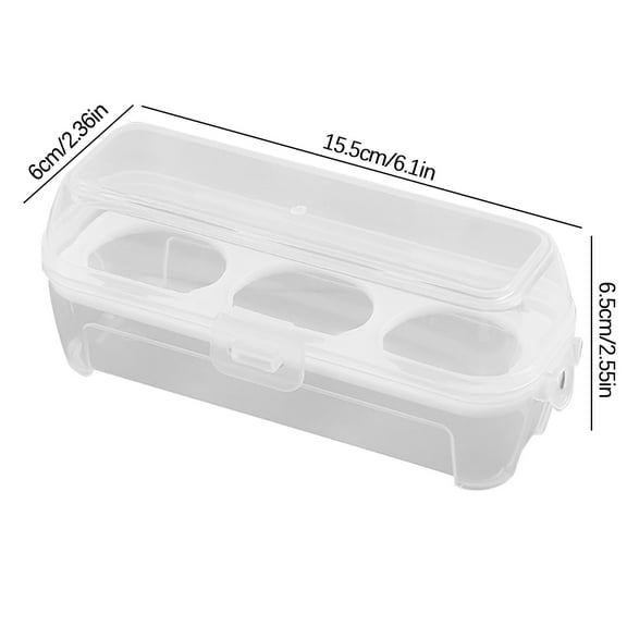 Home Organization - Leakproof Eggs Storage Box Case Shockproof For Kitchen Picnic Travel Storage Trunks & Bag