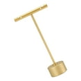 thumbnail image 5 of pitrice Gold Jewelry Display Earrings Stand for Bracelet Display Multi-Functional Stand Showcase 3x1.5x11.5cm Jewellery Display Round Base, 5 of 5