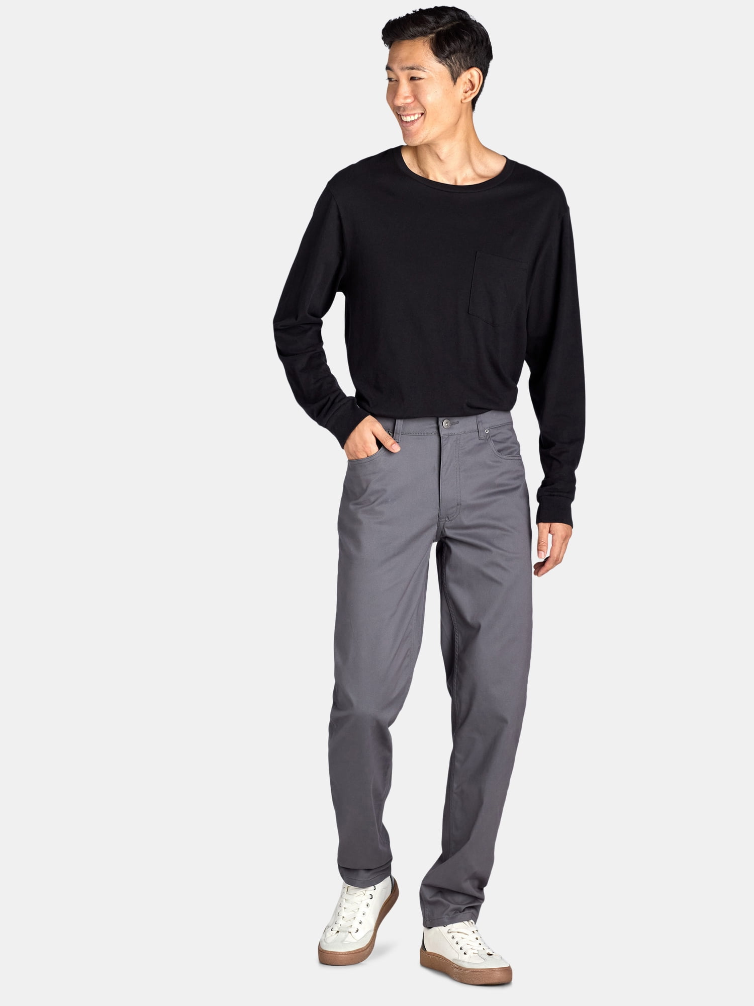 George Men's and Big Men's Premium 5 Pocket Pant, Sizes 29-44