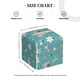 thumbnail image 4 of Balery Teal Mama Llama Porta Pañuelos de Cuero con Estampado – Funda Moderna Cuadrada para Caja de Pañuelos, Dispensador 5x5x5'', 4 of 7