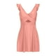 thumbnail image 4 of Traje de baño de 2 piezas para mujer, trajes de baño para mujer, traje de baño de mujer con volantes y aberturas, vestido de baño con cuello cruzado, traje de baño para mujer, 4 of 9