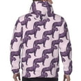 thumbnail image 7 of Pofeuu Leopard Print Print Mens Casual Hooded Collar Drawstring Hoodies Pullover Sweatshirts Casual Long Sleeve Shirts-XX-Large, 7 of 7