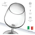 thumbnail image 4 of Bormioli Rocco 14.75 oz White Wine Glasses (Set Of 4): Crystal Clear Star Glass, Laser Cut Rim For Wine Tasting, Elegant Party Drinking Glassware, Restaurant Quality, 4 of 9