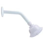OakBrook 5 Function 4 Wallmount Showerhead, White
