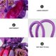 thumbnail image 3 of 1pc Lace Flower Shape Evening Tote Bag Evening Handbad Bucket Bag for Women Lady, 3 of 4